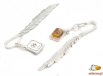 zakładka do książki z Bursztynem w.3 Pomysł prezent bursztyn ambersea